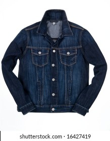 Denim Jacket Isolated