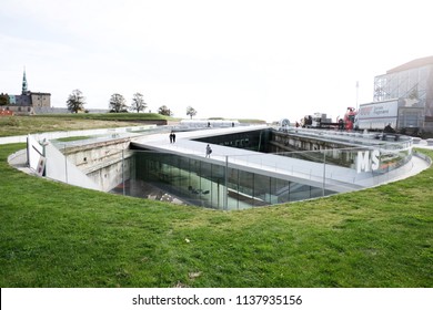 Helsingør /Denmark-October 13,2017 : Maritime Museum Of Denmark   Designed By Bjarke Ingels Group (BIG).