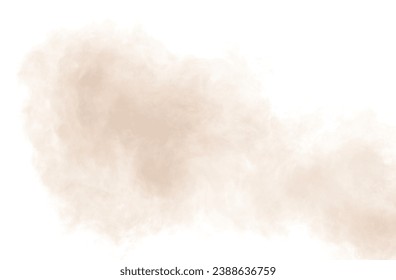 Dense Fluffy Puffs of White Smoke and Fog on white Background, Abstract Smoke Clouds, All Movement Blurred, intention out of focus, Air pollution pm 2.5 dust in city - Shutterstock ID 2388636759