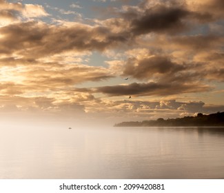 Dense Fog On Llanquihue Lake