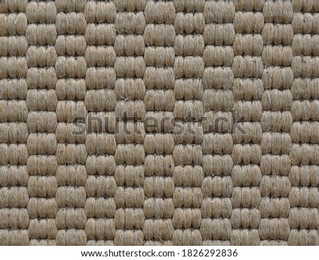 Dense interweaving of threads close up                            