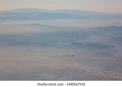 A Dense Layer Of Smog Smothers The Los Angeles Basin.