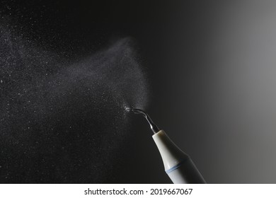 Dental Aerosol Coming Out From Ultra Sonic Scaler In Daily Dental Practice. The Aerosol Could Contain Corona Virus.