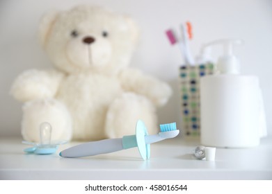 Dental Hygiene Products For Children Care.