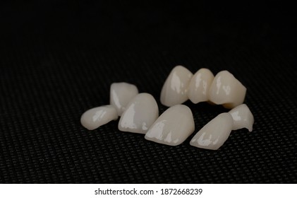 dental laminate veneers, zirconia ceramic crowns