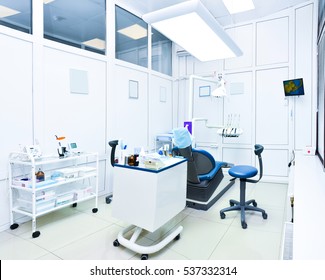 Dental office in the medical clinic.