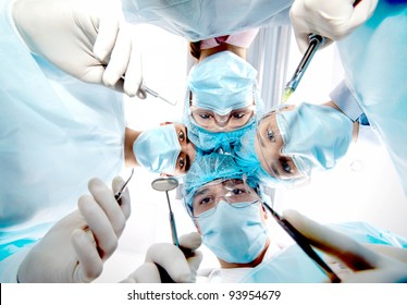 Dental Team Helps The Patient