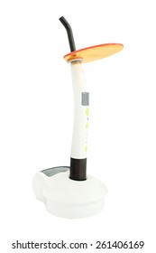 Dental Ultraviolet Curing Light Tool With Orange UV Light Blocking Glass