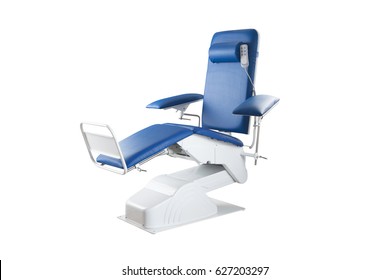 Dentist Chair And Equipment On A White Background