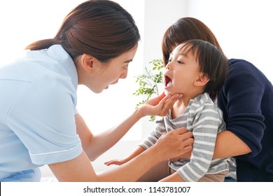 Dentist And Child