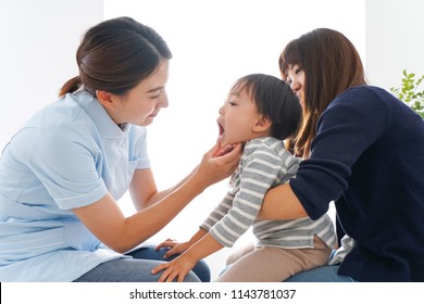 Dentist And Child