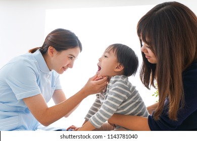 Dentist And Child