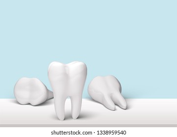 Dentist Mirror Tooth White Background Isolated Shape