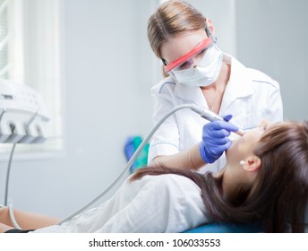 Dentist Working