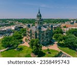 Denton County Courthouse Rises Above Small Town