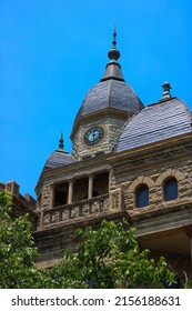 Denton County Courthouse In The Summer