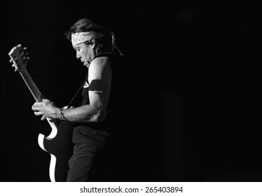 DENVER 	AUGUST 13:		 George Thorogood August 13, 2002 At The Comfort Dental Amphitheater In Denver, CO.