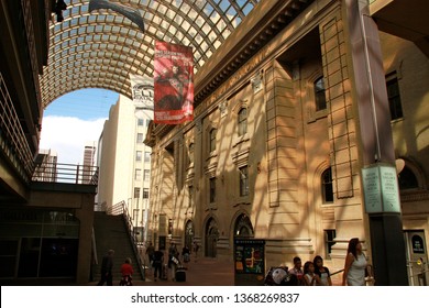 Denver, CO - May 25 2016: The Denver Performing Arts Center Complex