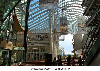 Denver, CO - May 25 2016: The Denver Performing Arts Center Complex