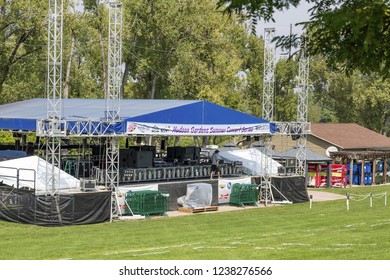 DENVER, COLORADO - August 23, 2015: Budweiser, Part Of Anheuser-Busch, Is An American Beer Company Which Employs 30,000 People In 12 Breweries And Is The Largest Beer Producer In The World.