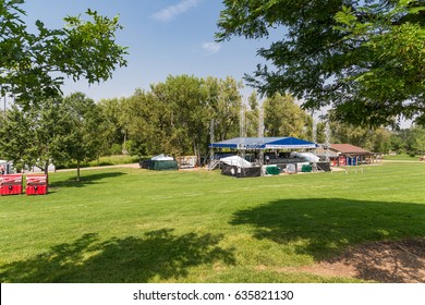 DENVER, COLORADO - August 23, 2015: Budweiser, Part Of Anheuser-Busch, Is An American Beer Company Which Employs 30,000 People In 12 Breweries And Is The Largest Beer Producer In The World.