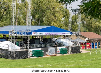 DENVER, COLORADO - August 23, 2015: Budweiser, Part Of Anheuser-Busch, Is An American Beer Company Which Employs 30,000 People In 12 Breweries And Is The Largest Beer Producer In The World.