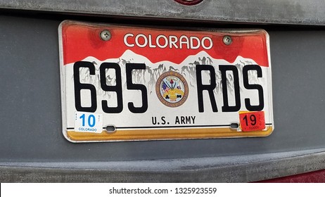 Colorado License Plates Stock Photo And Image Collection By Photo Denver Shutterstock