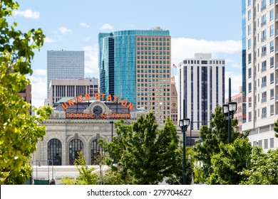Denver, Colorado, USA-May 17, 2015. Historial Union Station after redevelopment in Denver, Colorado.