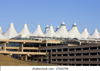 Denver International Airport Peaks And Parking Garage