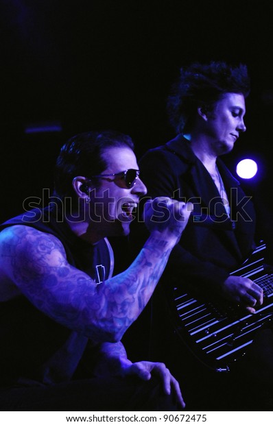 Denveroctober 05heavy Metal Band Avenged Sevenfold Stock Photo