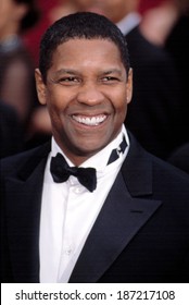 Denzel Washington At The Academy Awards, 3/24/2002, LA, CA
