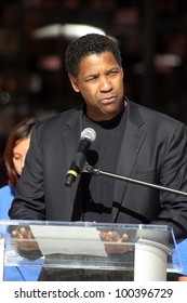 Denzel Washington At A Boys And Girls Clubs Of America Announcement With Denzel Washington And Jennifer Lopez, Nokia Theatre L.A. Live, Los Angeles, CA. 11-30-10