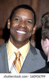 Denzel Washington At Opening Of JULIUS CAESAR With Denzel Washington, Belasco Theatre, New York, NY, April 03, 2005