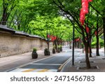 Deoksugung Doldamgil: A Romantic Stroll in the Heart of Seoul
This image captures the essence of Deoksugung Doldamgil, a romantic walkway nestled amidst the stone walls of Deoksugung Palace.