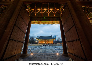 Deoksugung Palace In Korea 