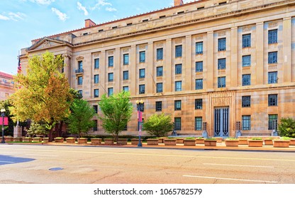 Department Of Commerce In Washington D.C. It Is Located In Herbert C. Hoover Building. It Was Built In 1932.