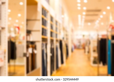 Department store blur for your design background. 