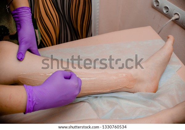 Depilation Beauty Concept Sugar Paste Wax Stock Photo Edit Now