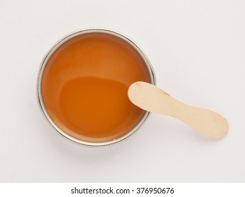 depilatory wax isolated with shadows