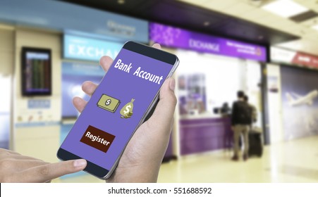 Deposit / Savings Bank To Open A Bank Account Online Financial Concepts.