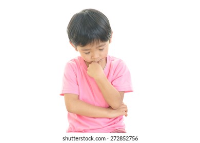 Depressed Asian boy - Powered by Shutterstock