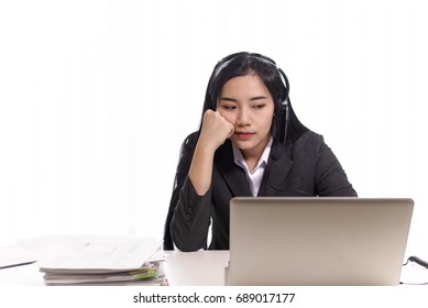 Call Center Bored Stock Photos Images Photography Shutterstock
