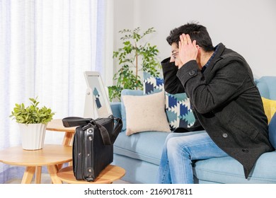 Depressed Man, Man With Hair Set