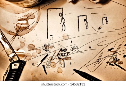 Depression  Concept image