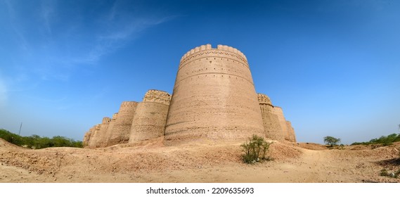 Derawar Fort Is Located In Cholistan Desert Near Bahwalpur City, Pakistan.