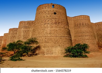 Derawar Fort In The Thar Desert