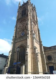 Derby Cathedral On A Sunny Day