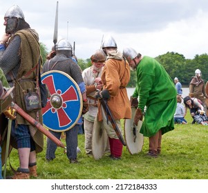 Derby, Derbyshire 06 25 2022 Viking Life Warriors