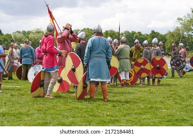 Derby, Derbyshire 06 25 2022 Viking Life Warriors