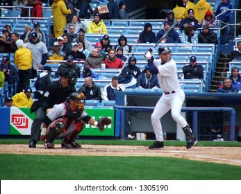 Derek Jeter At Bat